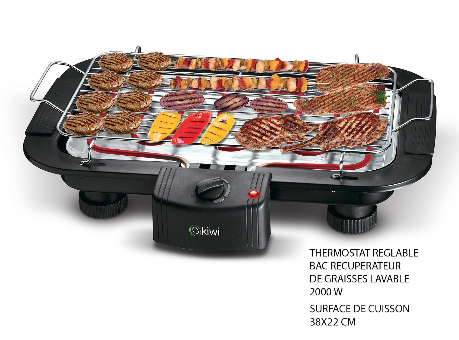 BARBECUE ELECTRIQUE 2000W
