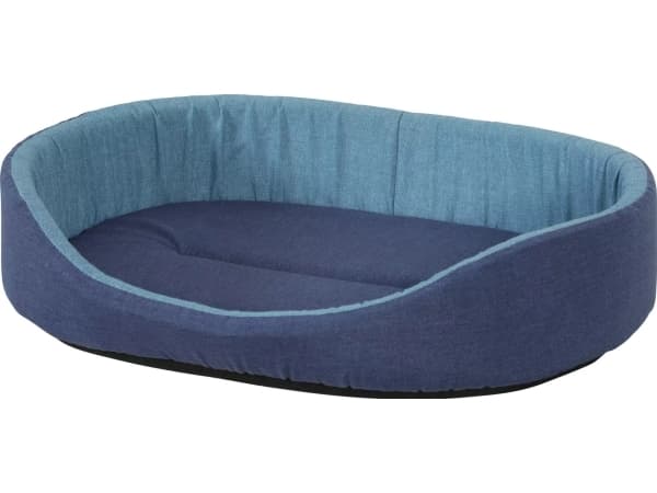 ZOLUX Rund hundeseng ONE INDIGO 50 cm blå