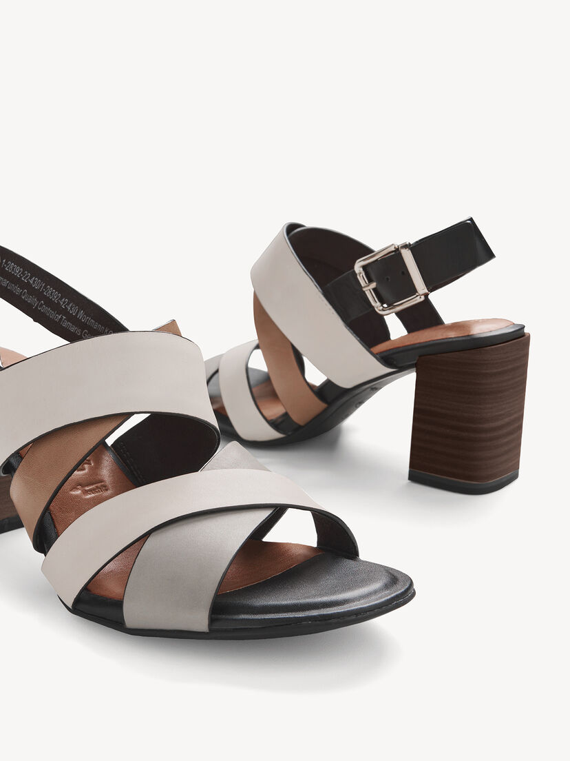 Leren Sandaaltje - beige