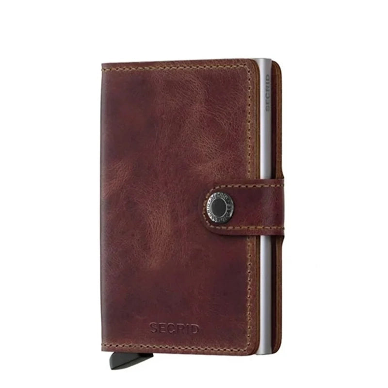 Secrid Mini Wallet Vintage Brown