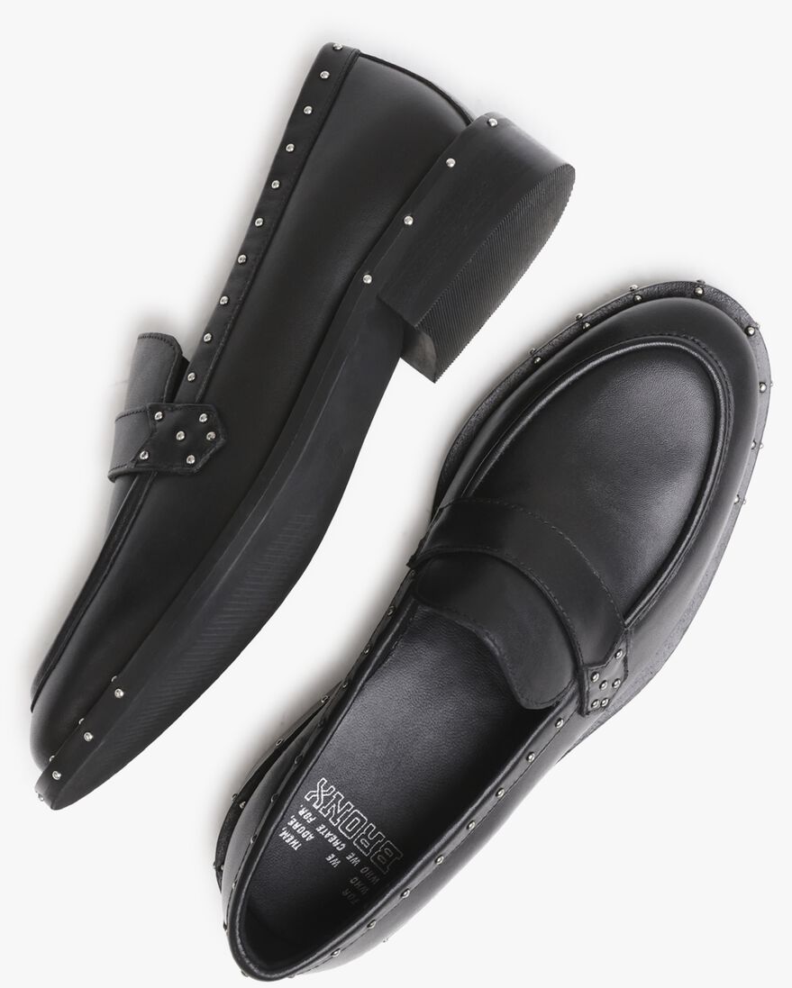 BRONX zwarte bronx loafers next-wagon 66489