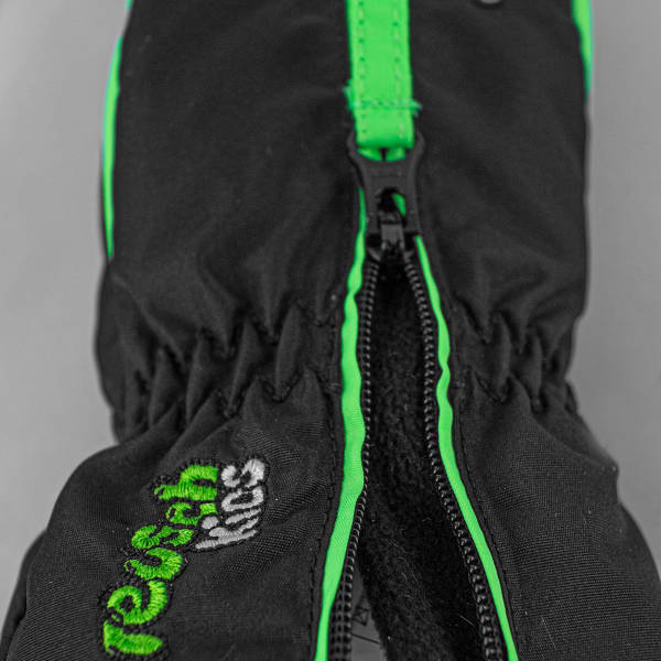 Moufle ski REUSCH BEN MITTEN BLACK / NEON GREEN