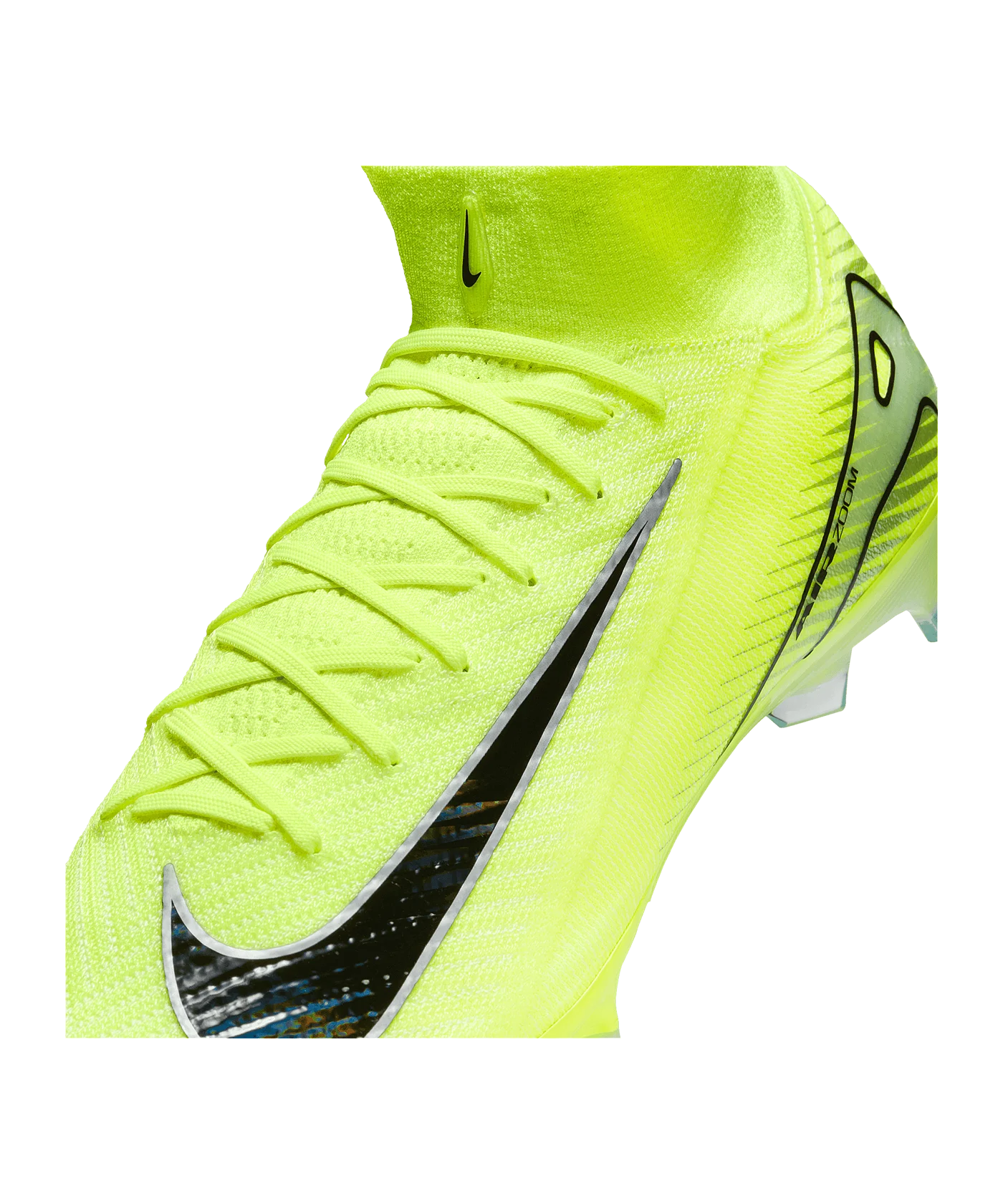 Nike Air Zoom Mercurial Superfly X Elite FG Mad Voltage Gelb Schwarz F700