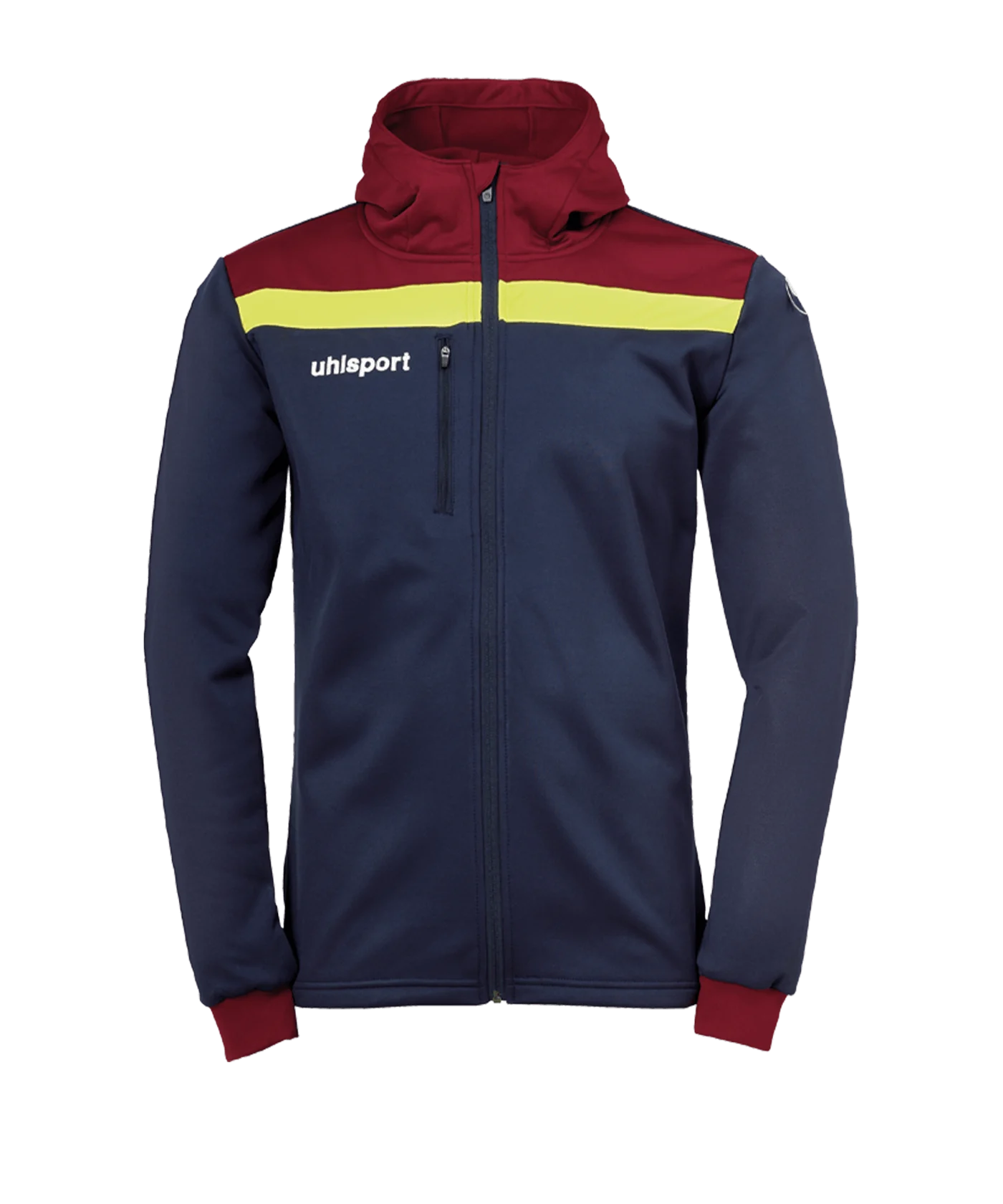 uhlsport Offense 23 Kapuzenjacke Kids Blau Rot F13