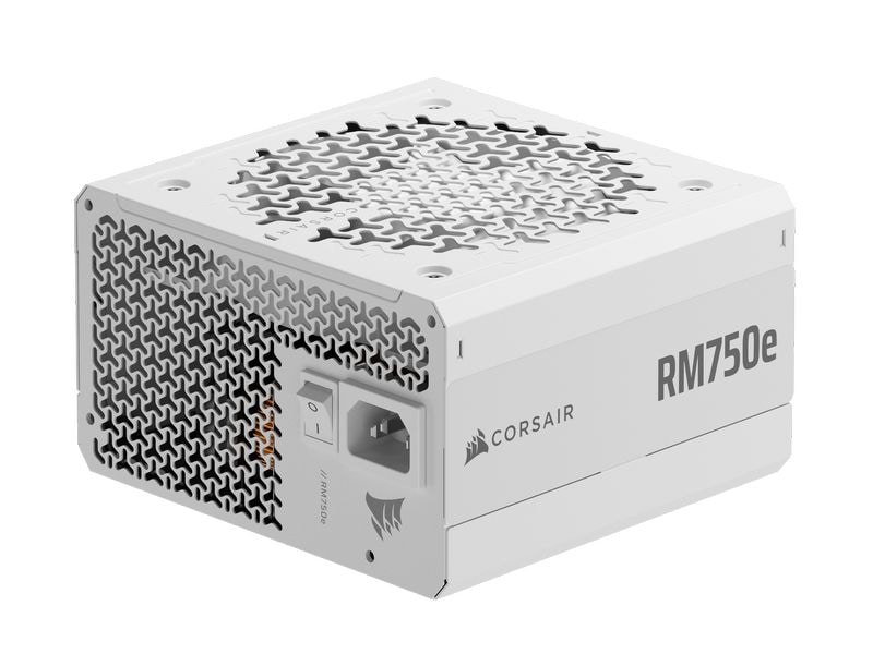 Corsair Netzteil RMe Serie 2025 RM750e 750 W Vollständig modulares, geräuscharmes ATX-Netzteil mit 750 W Leistung