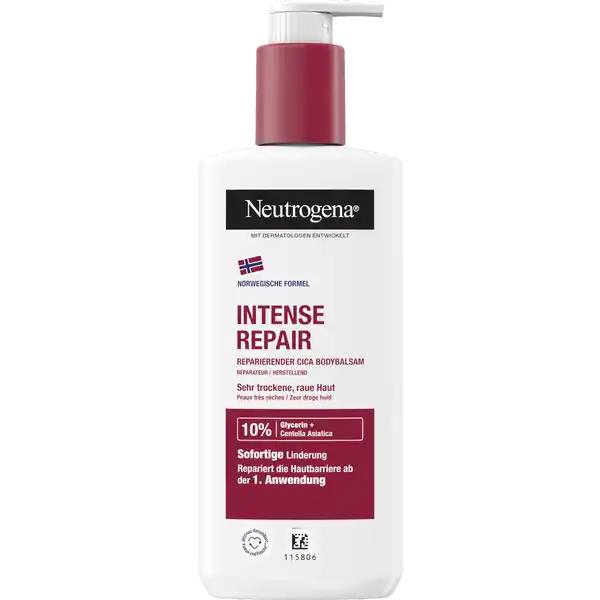 Reparierender CICA Bodybalsam Norwegische Formel Intense Repair