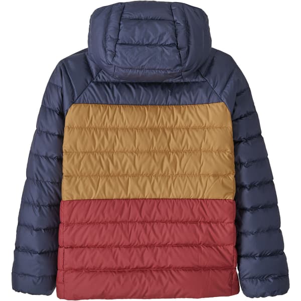 Doudoune ski PATAGONIA K'S REVERSIBLE DOWN SWEATER HOODY NOUVEAU GREEN