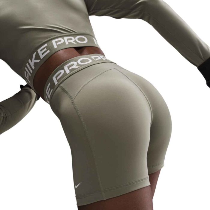 Nike Dame Korte tights Pro 365 5 Inch Shorts Grøn