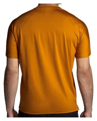 Maillot manches courtes Brooks Atmosphere 2.0 Marron Orange