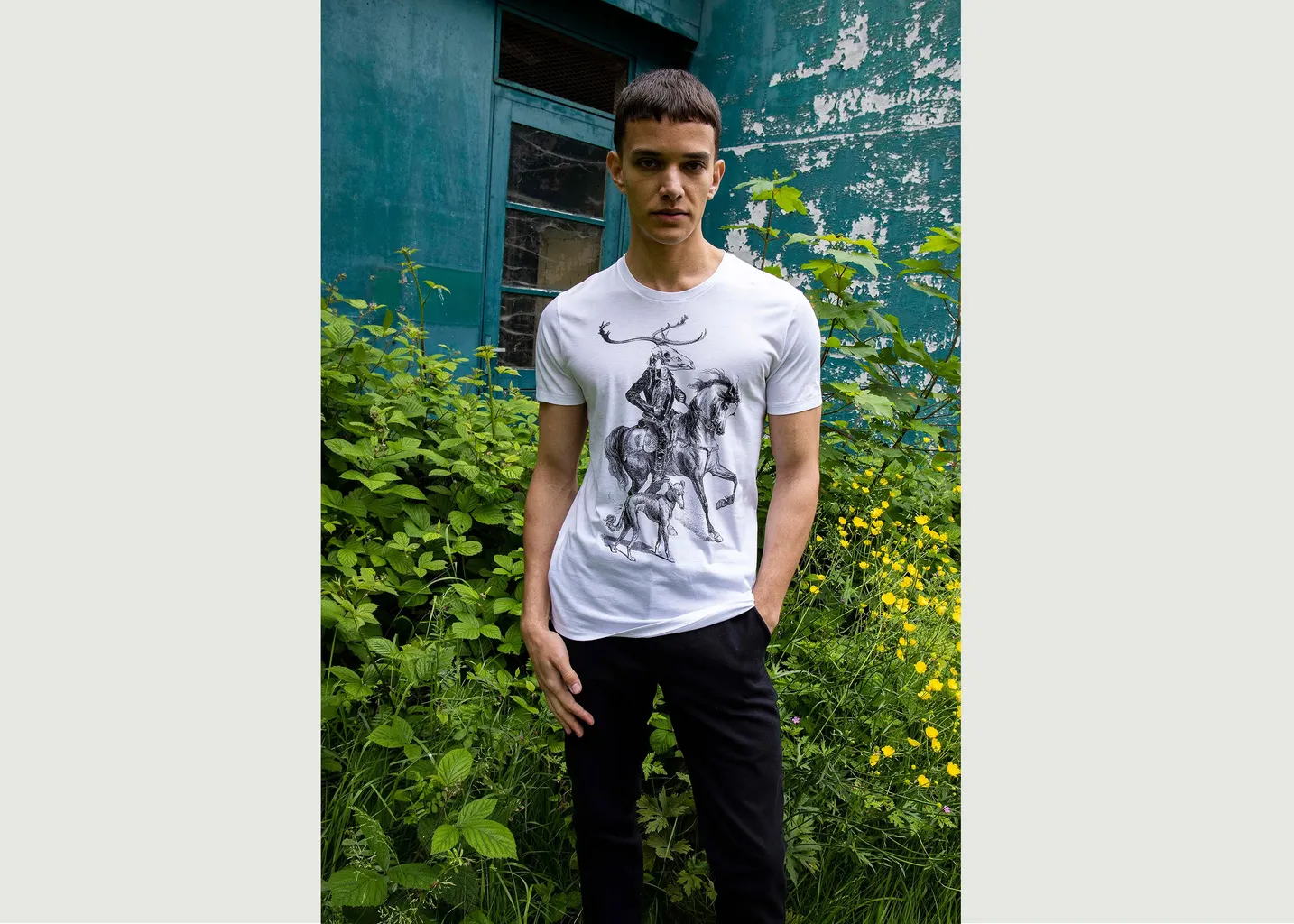 T-Shirt imprimé le messager Misericordia