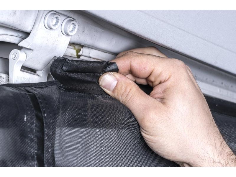 Van Quito Heckmoskitonetz, fine-mesh VW T7 Heckmoskitonetz Reissverschluss, VW T7, Maschenweite Fine-mesh