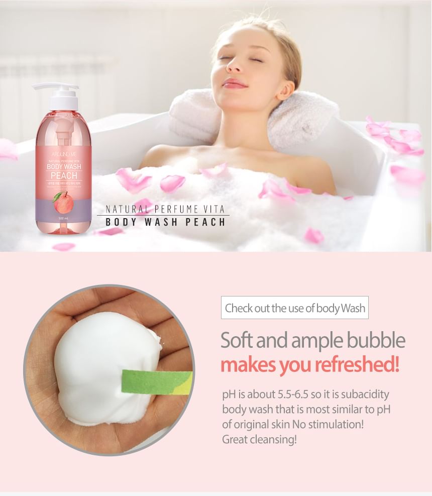 ROUND ME - Natuurlijke Vita Body Wash - 2 soorten