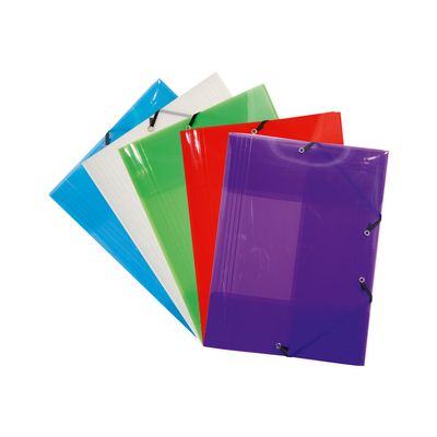 Exacompta Crystal - Chemise polypro à rabats - A4 - disponible dans différentes couleurs