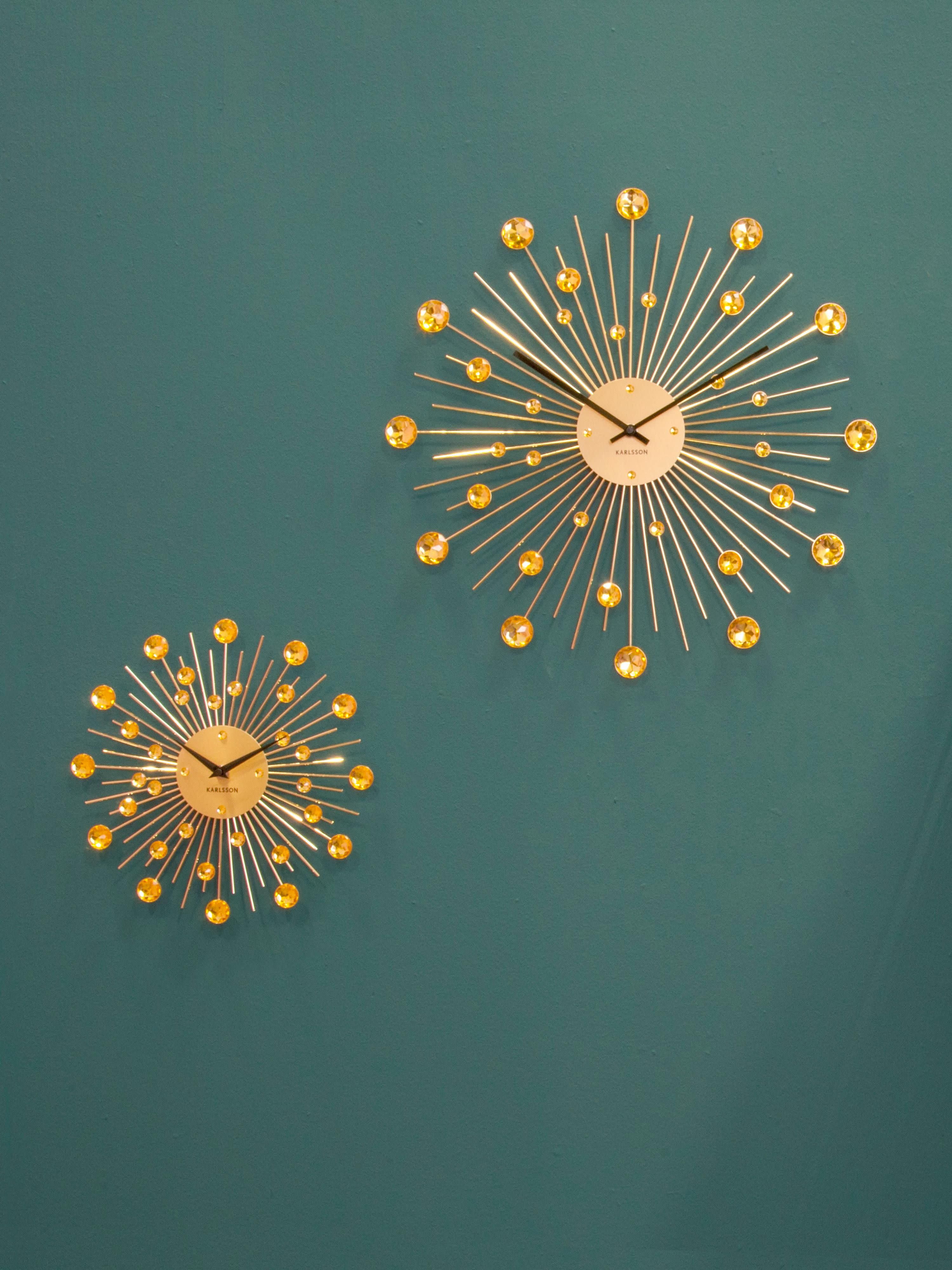 Wandklok Sunburst