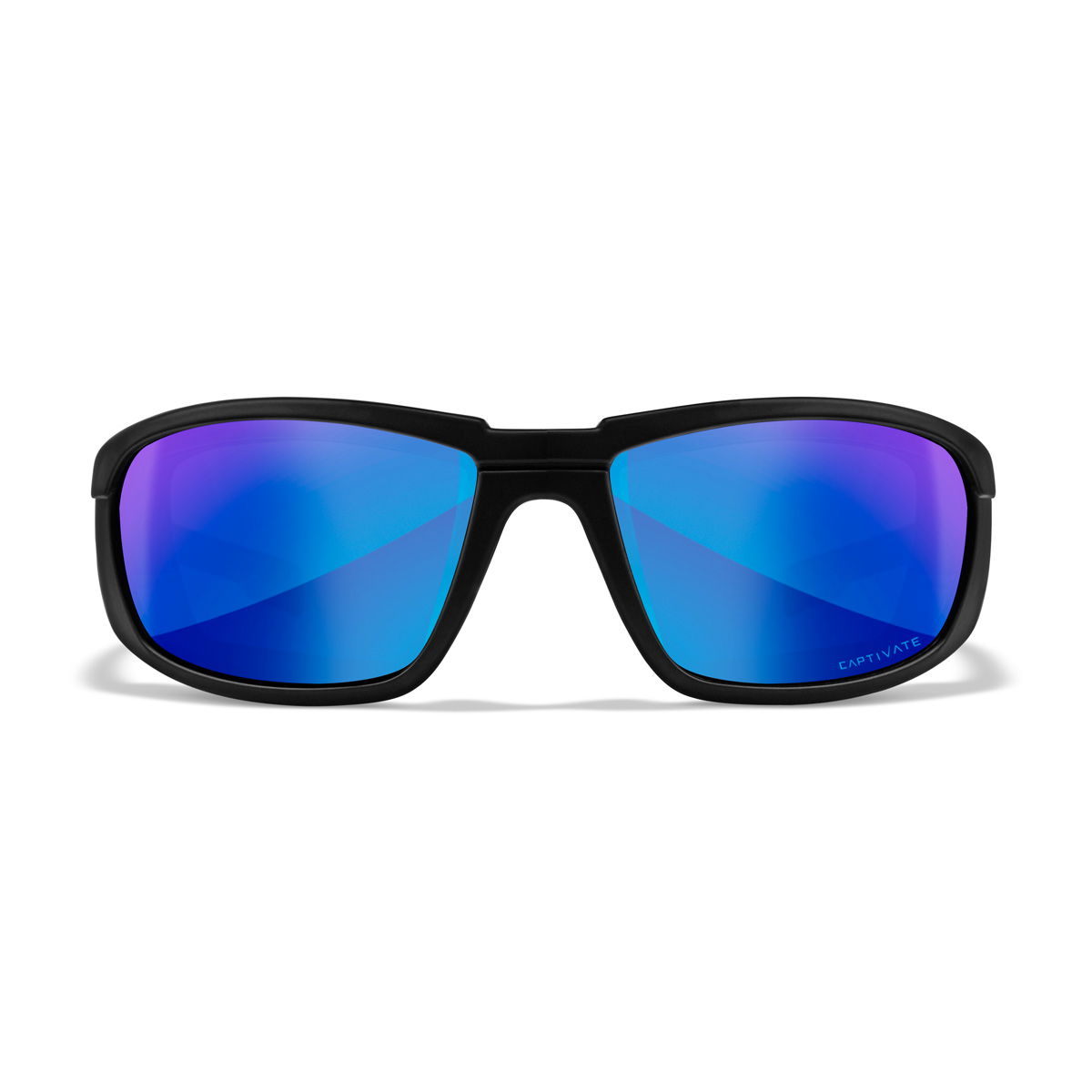 Wiley X Boss Solbrille, Captivate Polaroid Glas, Mat Sort Stel, unisex - Spejder Sport