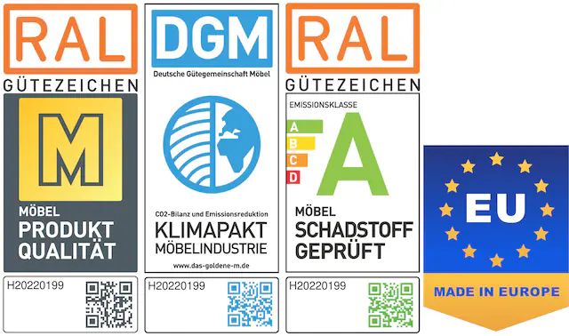 sit&more Polsterauflage »Neapel« 4 Stück im Set
