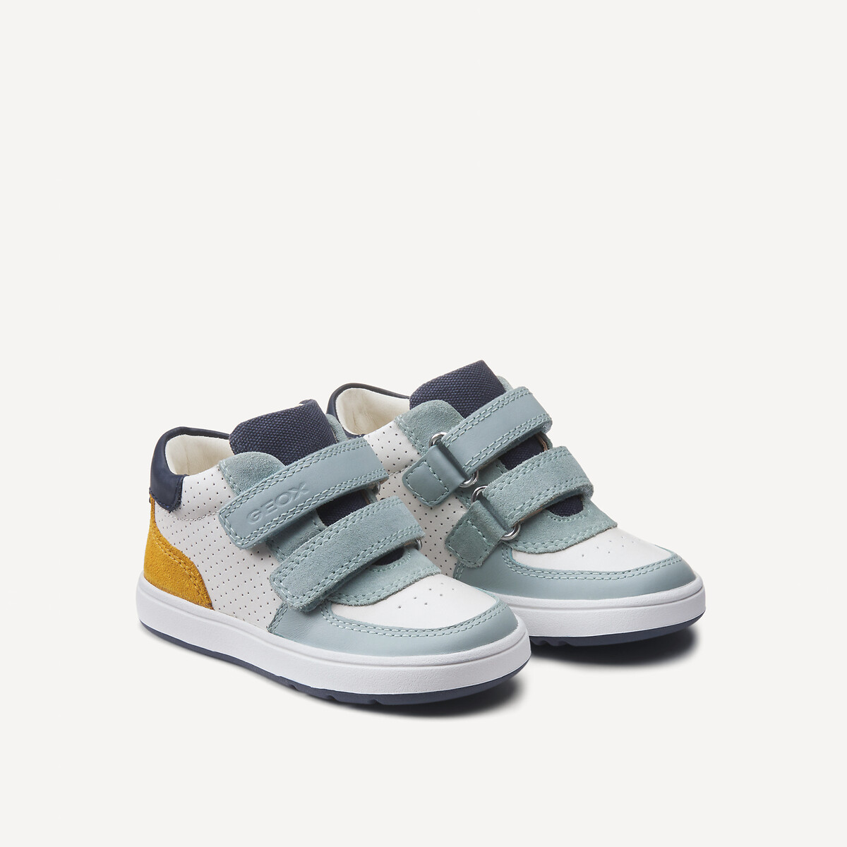 Tênis GEOX Biglia com velcro, para os primeiros passos