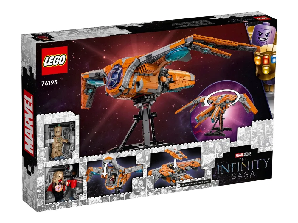 LEGO Marvel 76193 Guardians-rumskibet
