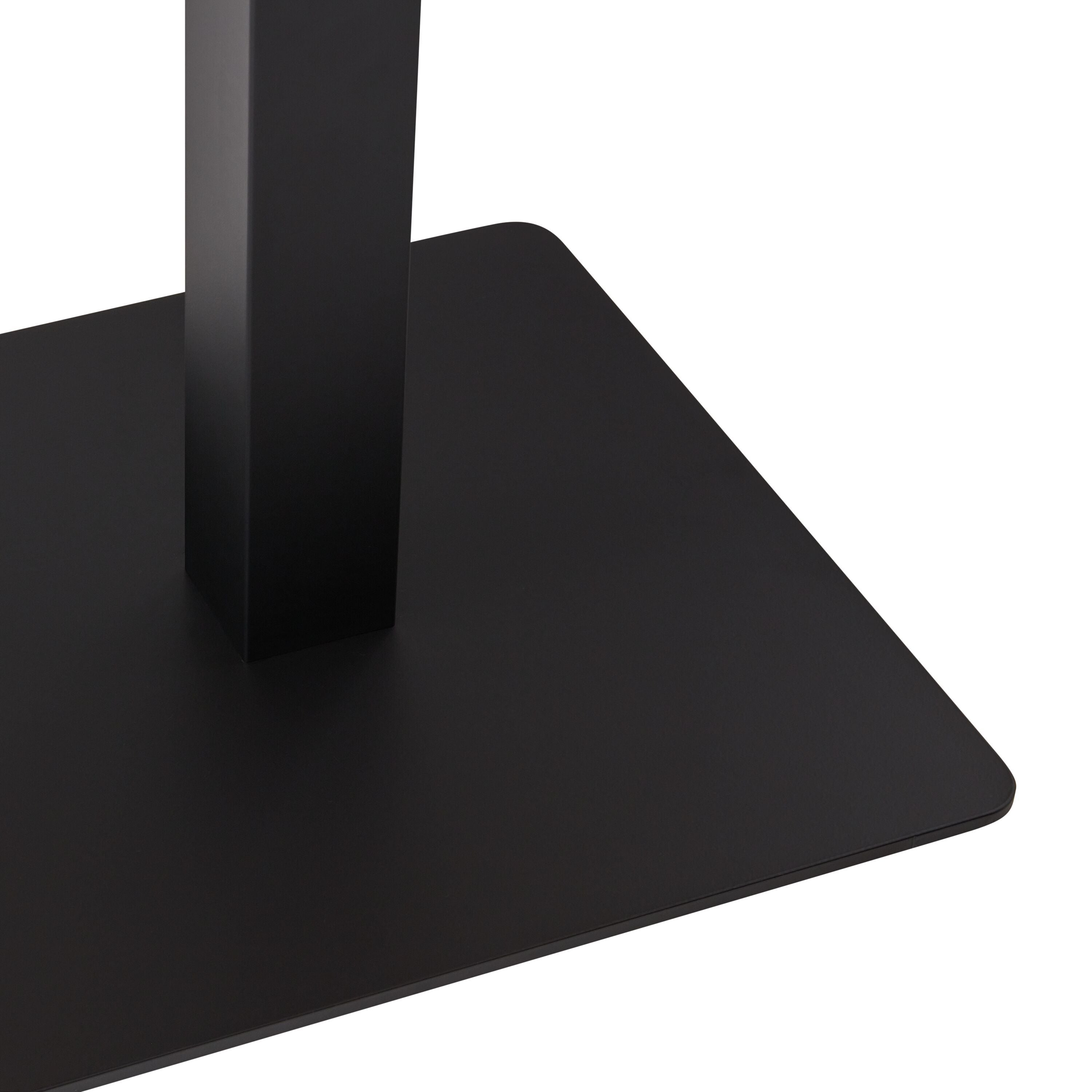 BISTRELLI Tisch - Schwarz / B: 75.0 cm x T: 75.0 cm x H: 75.0 cm