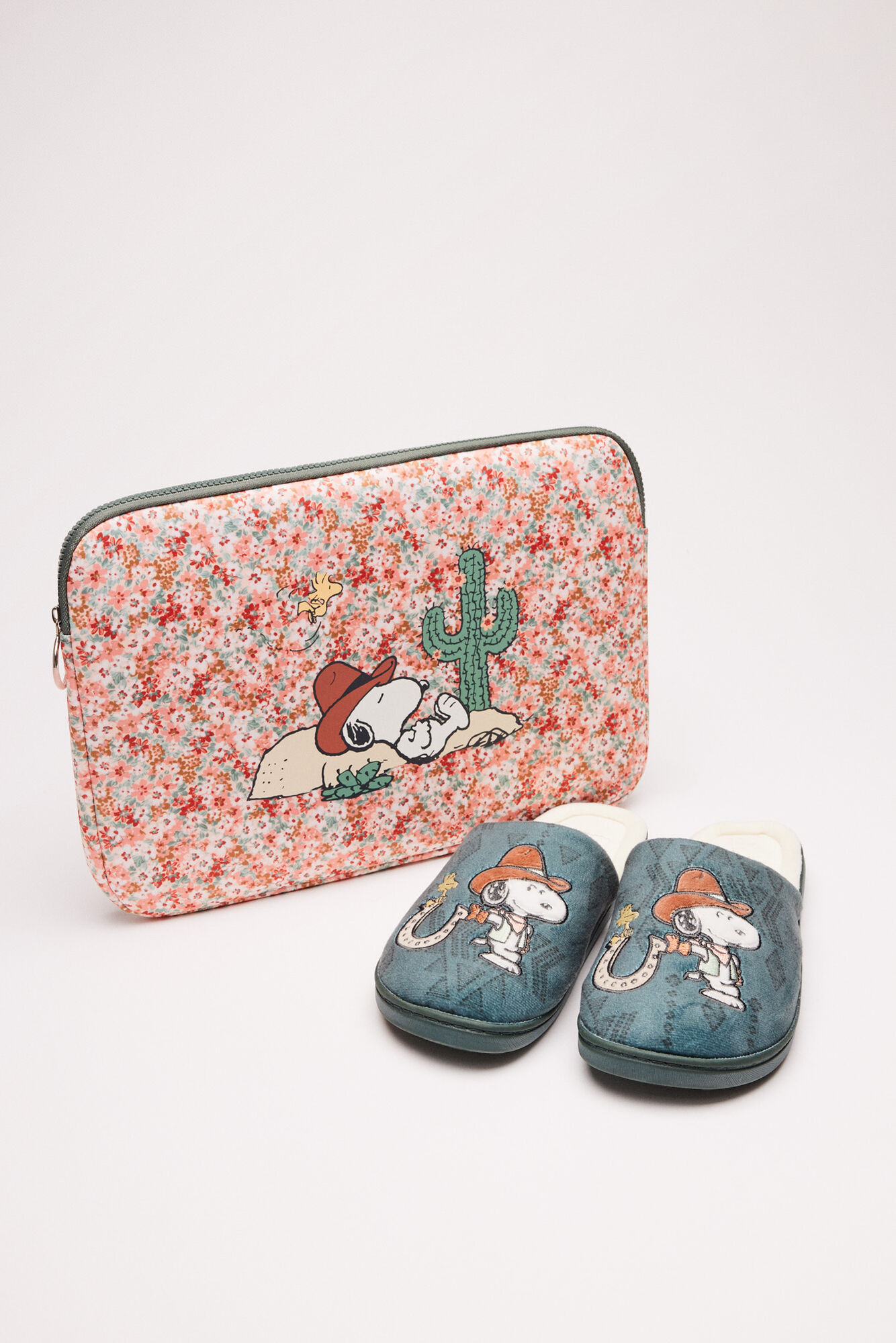 Capa de neoprene para laptop Snoopy de 15 polegadas