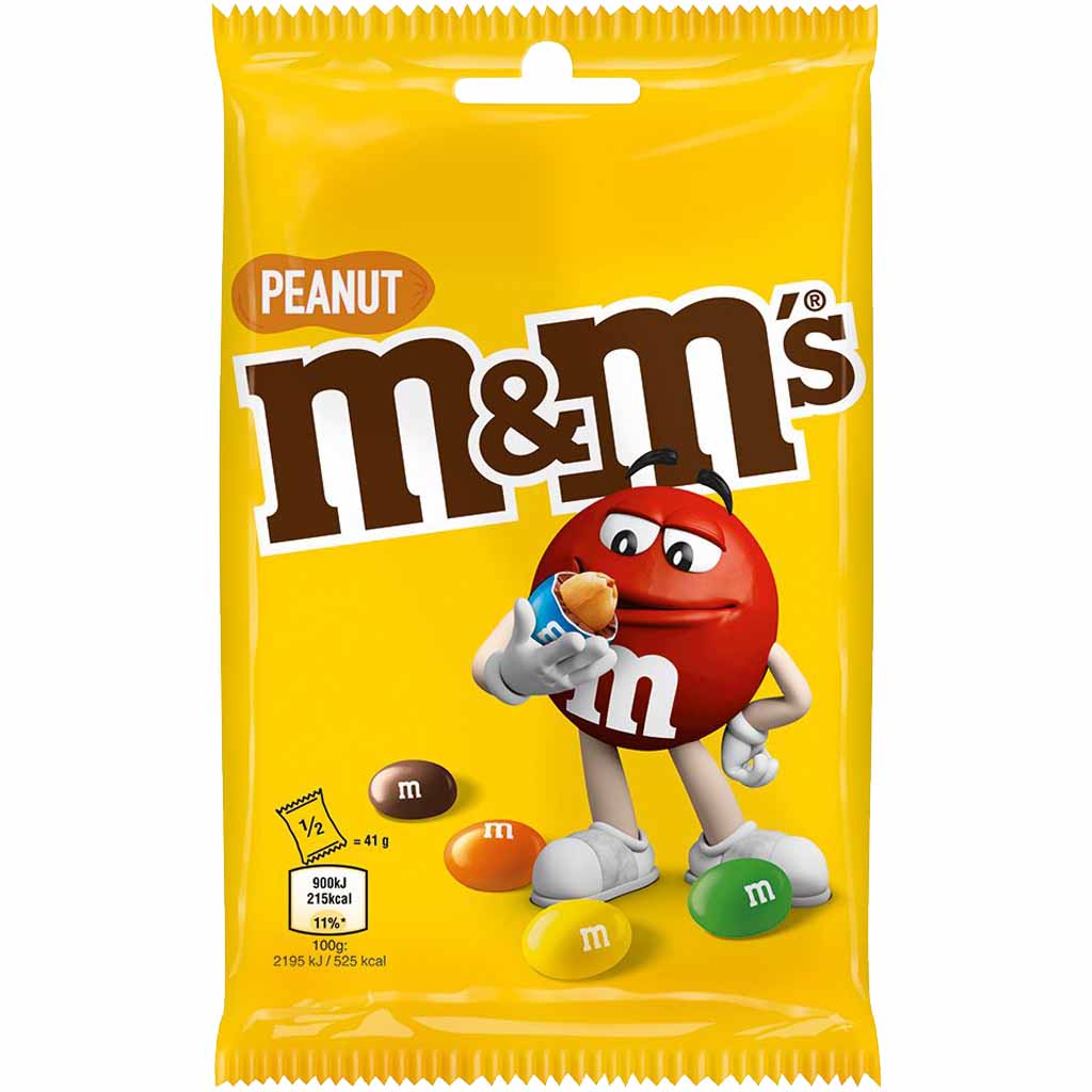 M&Ms Peanut 16x82g=1312g MHD:18.5.25