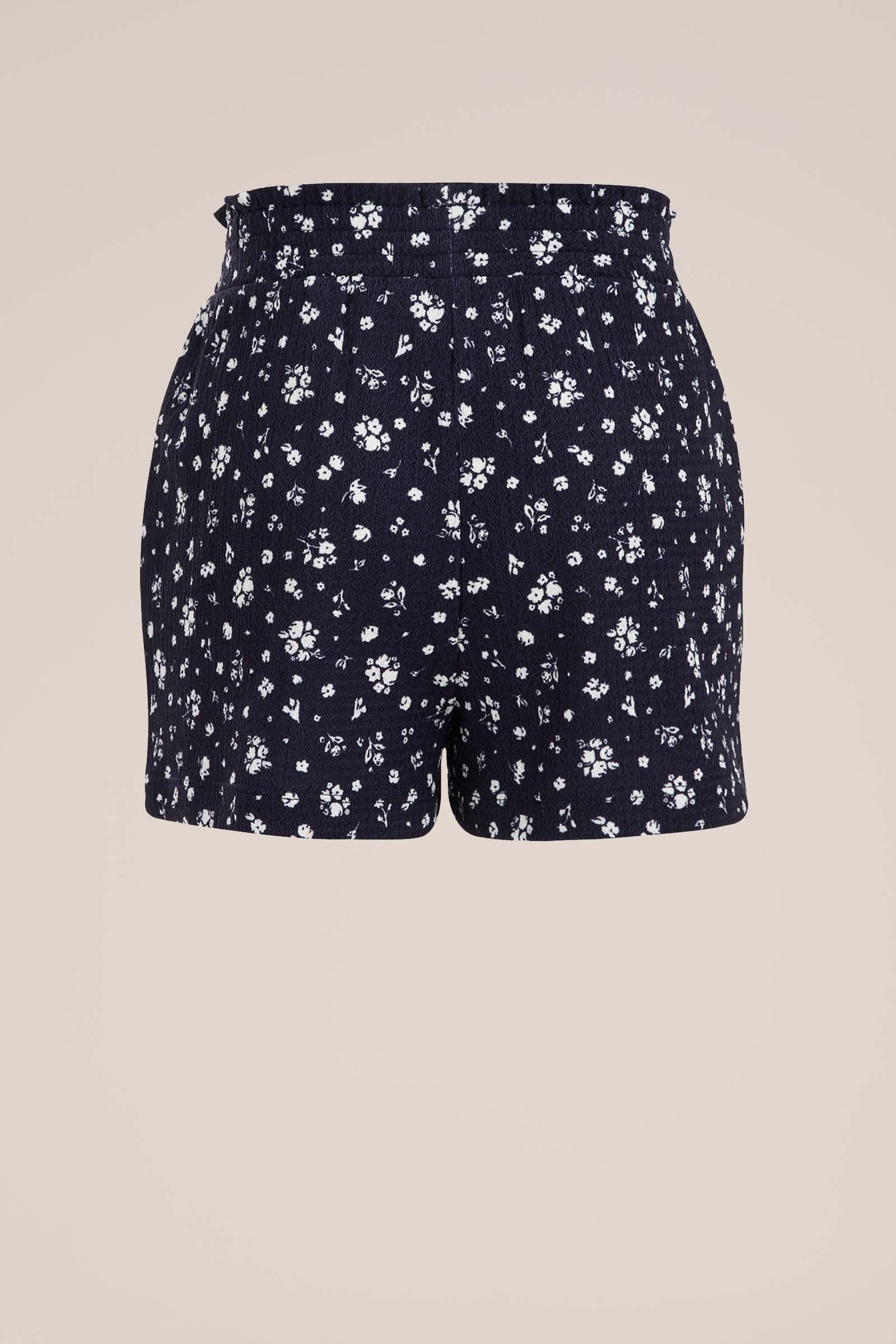 Meisjes short met dessin WE Fashion Donkerblauw