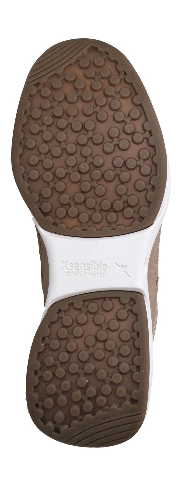 Xsensible SWX23 Stretchwalker Sneakers Taupe Heren