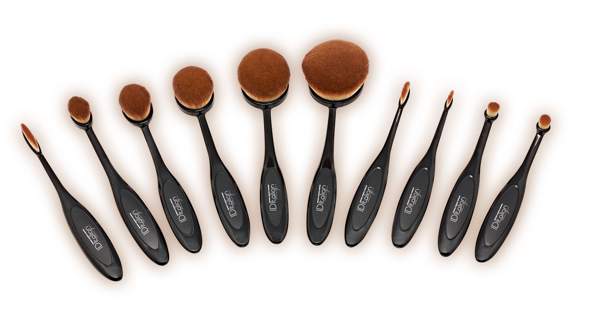 Italian Design Set of 10 make-up brushes