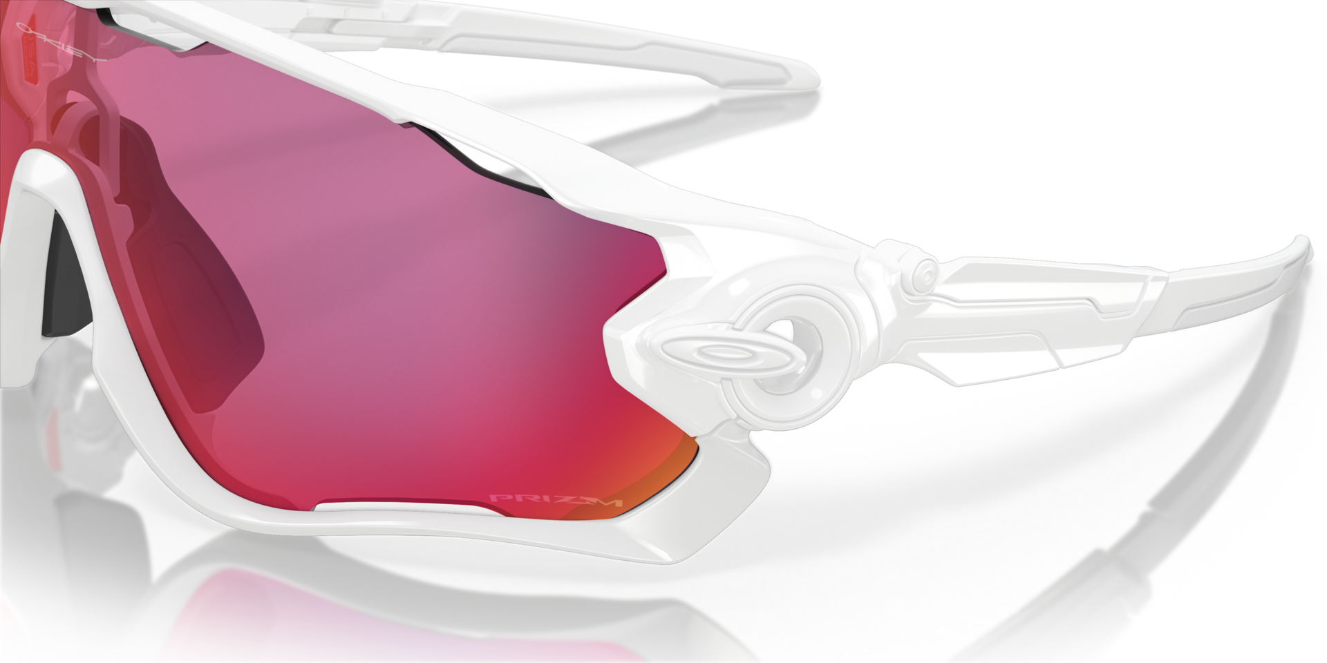 Oakley Jawbreaker Polished White w/Prizm Road En unik balanse mellom komfort og ytelse