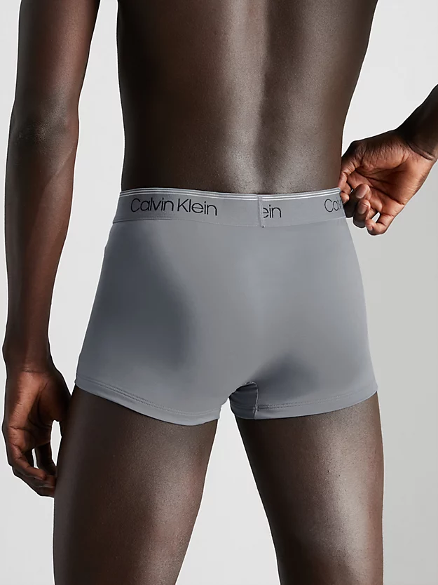 Pacote com 3 Cuecas Boxer de Cintura Baixa - Microelasticidade