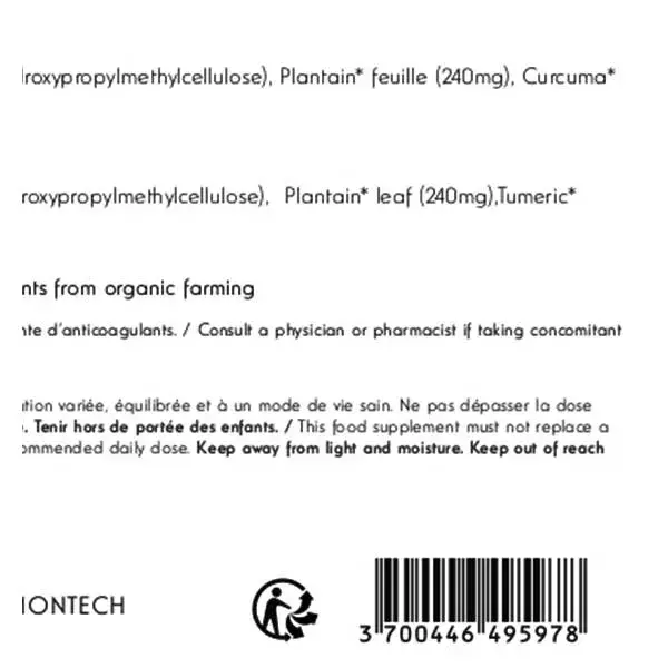 Belle & Bio Organic Natural Defenses 120 cápsulas