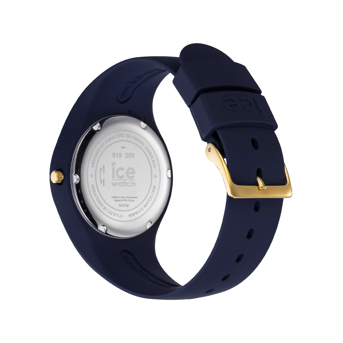 Montre Ice Watch medium femme plastique silicone bleu