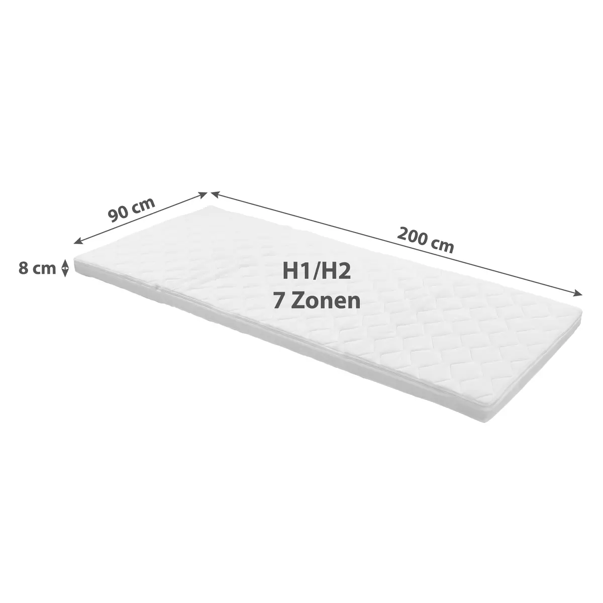 Topper Sigma 90 x 200 weiss