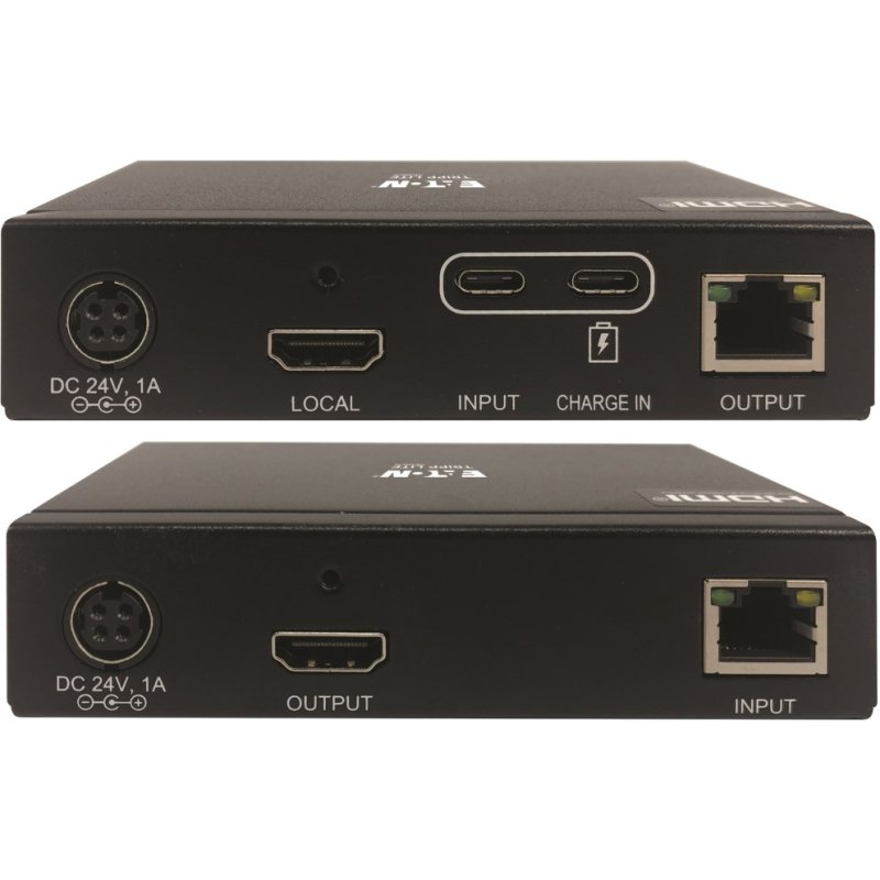Tripp Lite B127A-1A1-BCBH extension audio/video Émetteur et récepteur AV Noir
