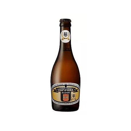 Bière Cap d'Ona - Blonde Bio Sans Gluten 0.25L