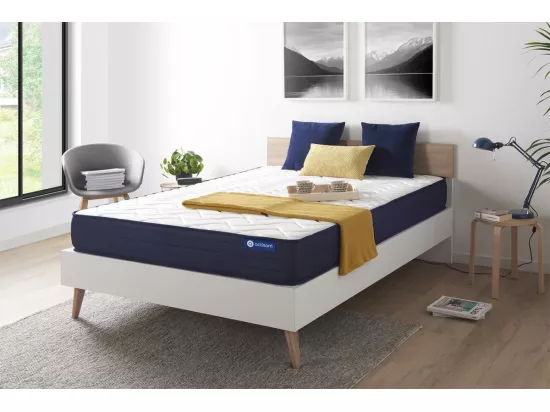 ACTISOM Matelas 180x200 Latex et Mémoire de forme 5zones de confort