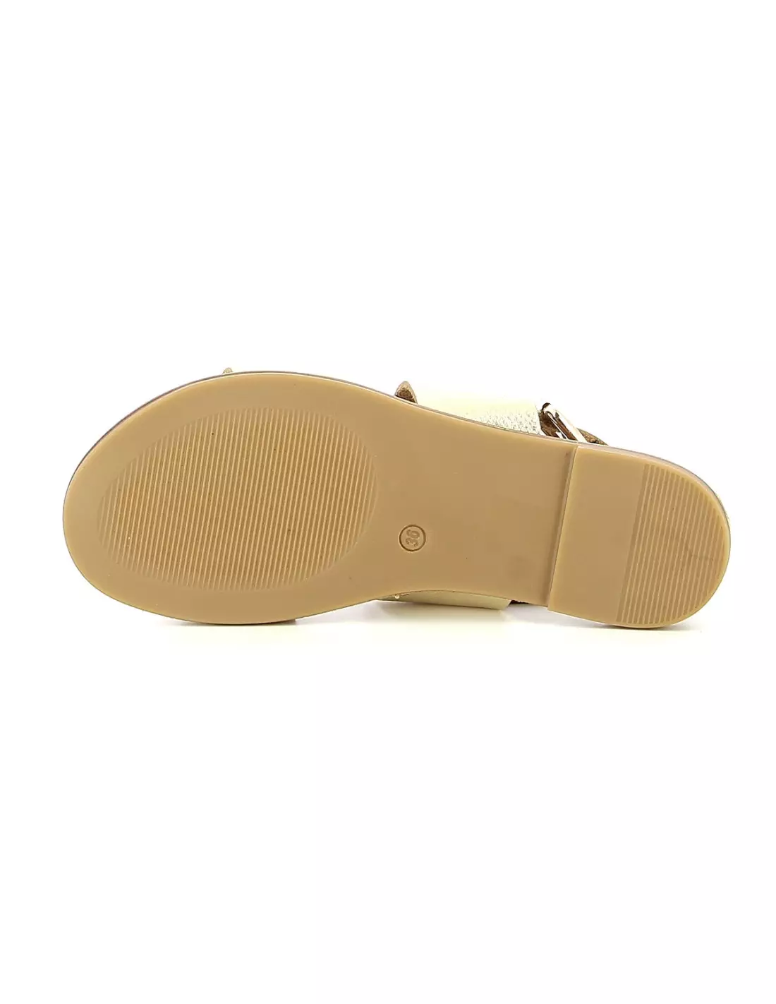INUOVO INUQUAR 423072 GOLD - Sandales & nu-pieds Gold