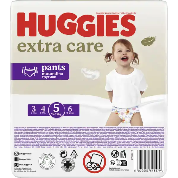 Extra Care Pants mit Disney-Design Größe 5 (12-17 kg) Monatsbox