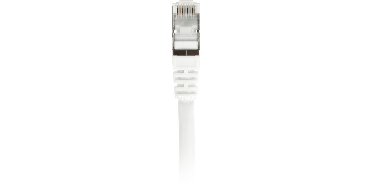 SharkoonPatchkabel SFTP, RJ-45 met Cat.7a  (Wit, 0,5 meter, Ruwe kabel)