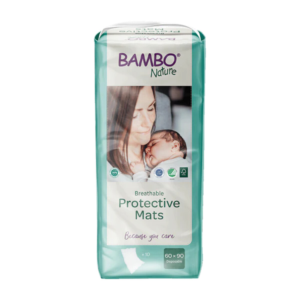 Bambo Nature Bedmatjes 60x90 cm10 stuks