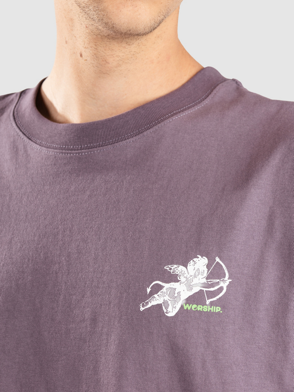 Worship Supplies Cherub T-Shirt purple reign