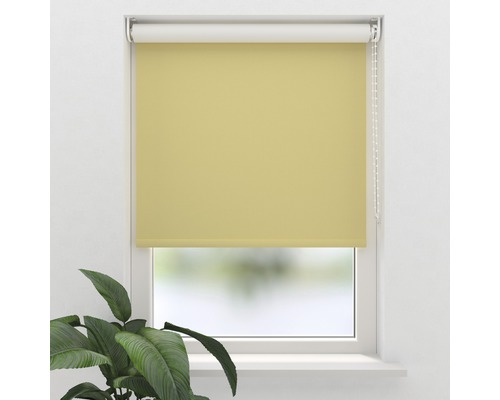 Soluna verduisterend rolgordijn V19, effen geel, 60x190 cm