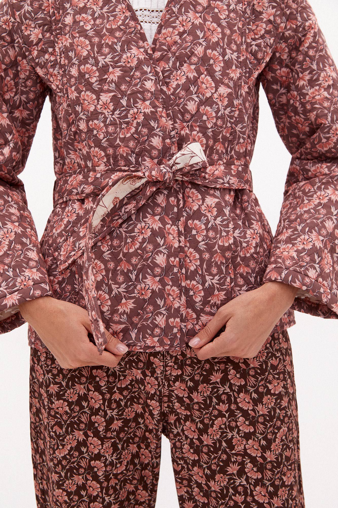 Jaqueta Vicky de algodão estampado - Vários modelos