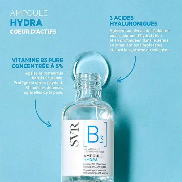 Ampola de Ácido Hialurônico Svr [B3] Hydra 30ml