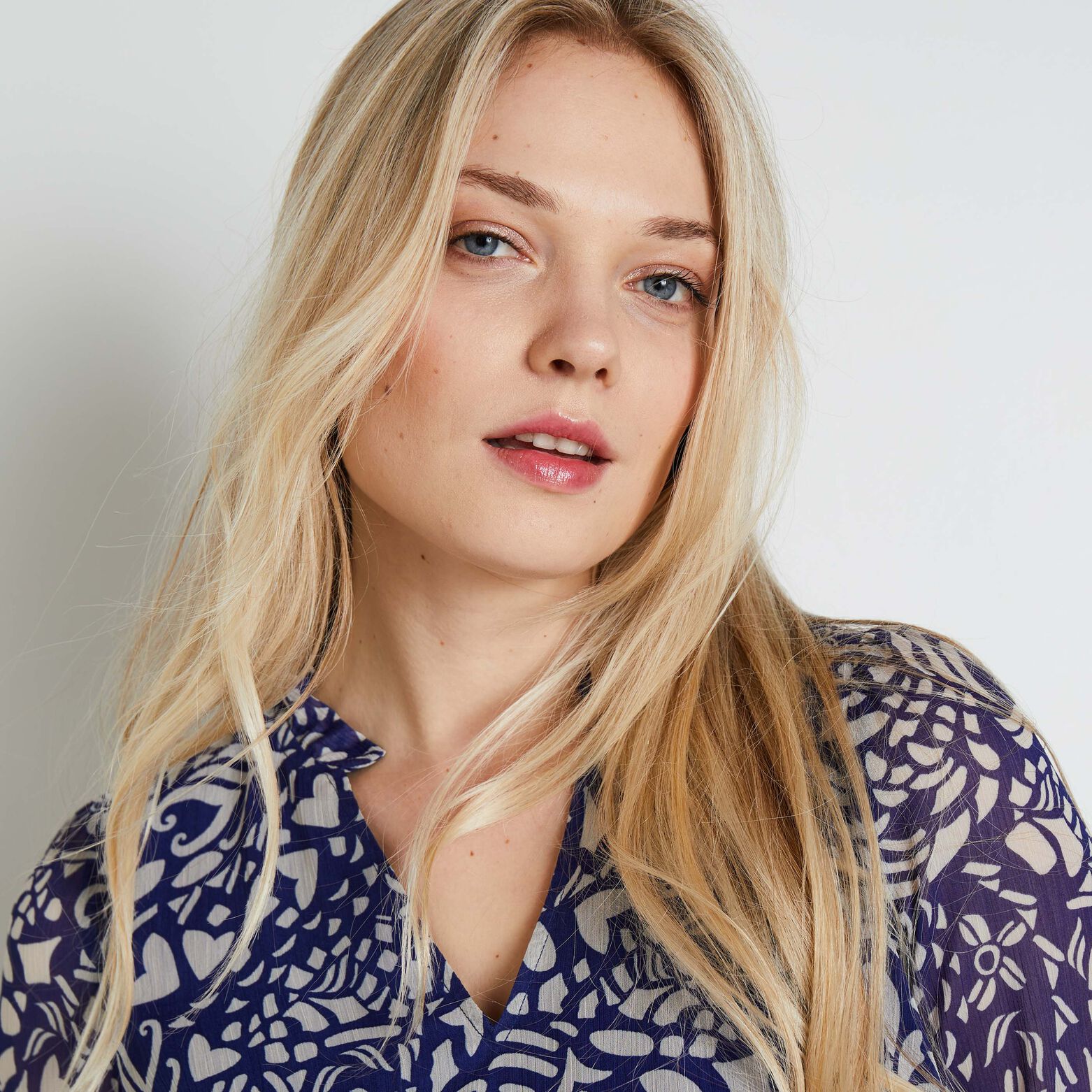 Blouse imprimée femme