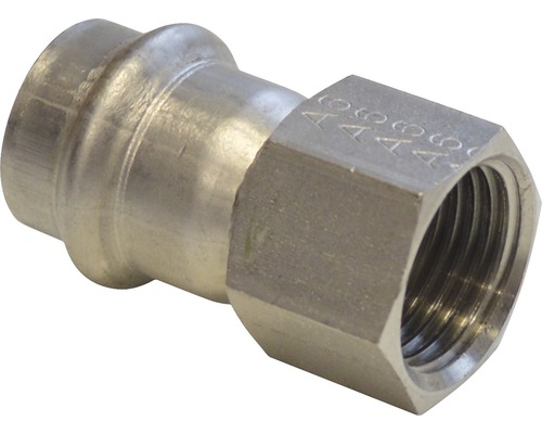 Viega Sanpress persfitting met SC-Contur overgangsstuk 22mm x 1