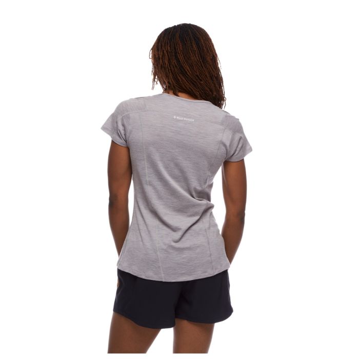 Black Diamond Dame T-shirts Rhythm Tee Grå