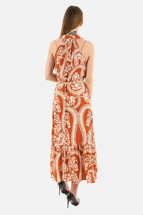 robe lauren vidal re2094 sepia