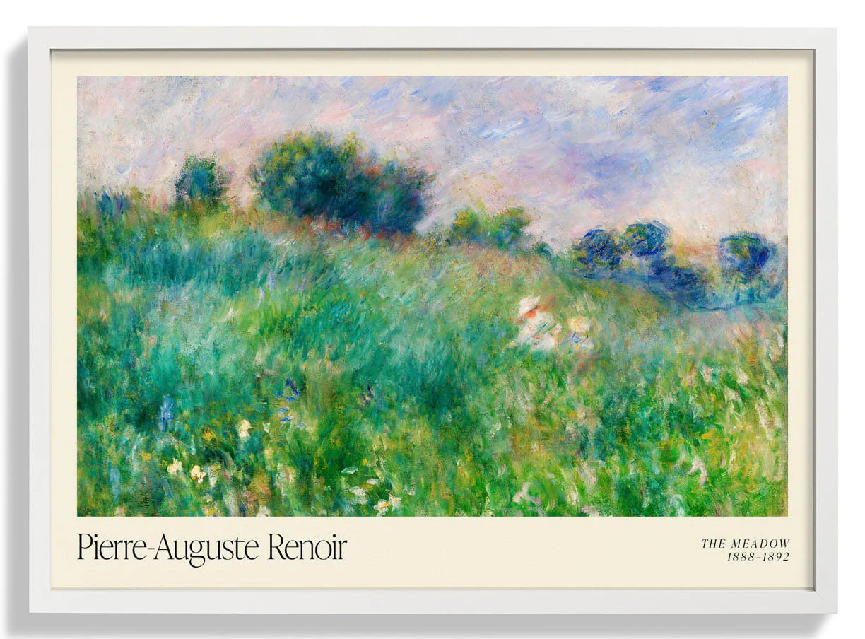 Kunstausstellung auf der Wiese von Pierre A. Renoir