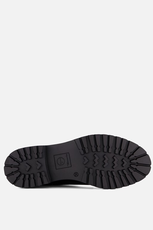 Tamaris Veterboots zwart Leer